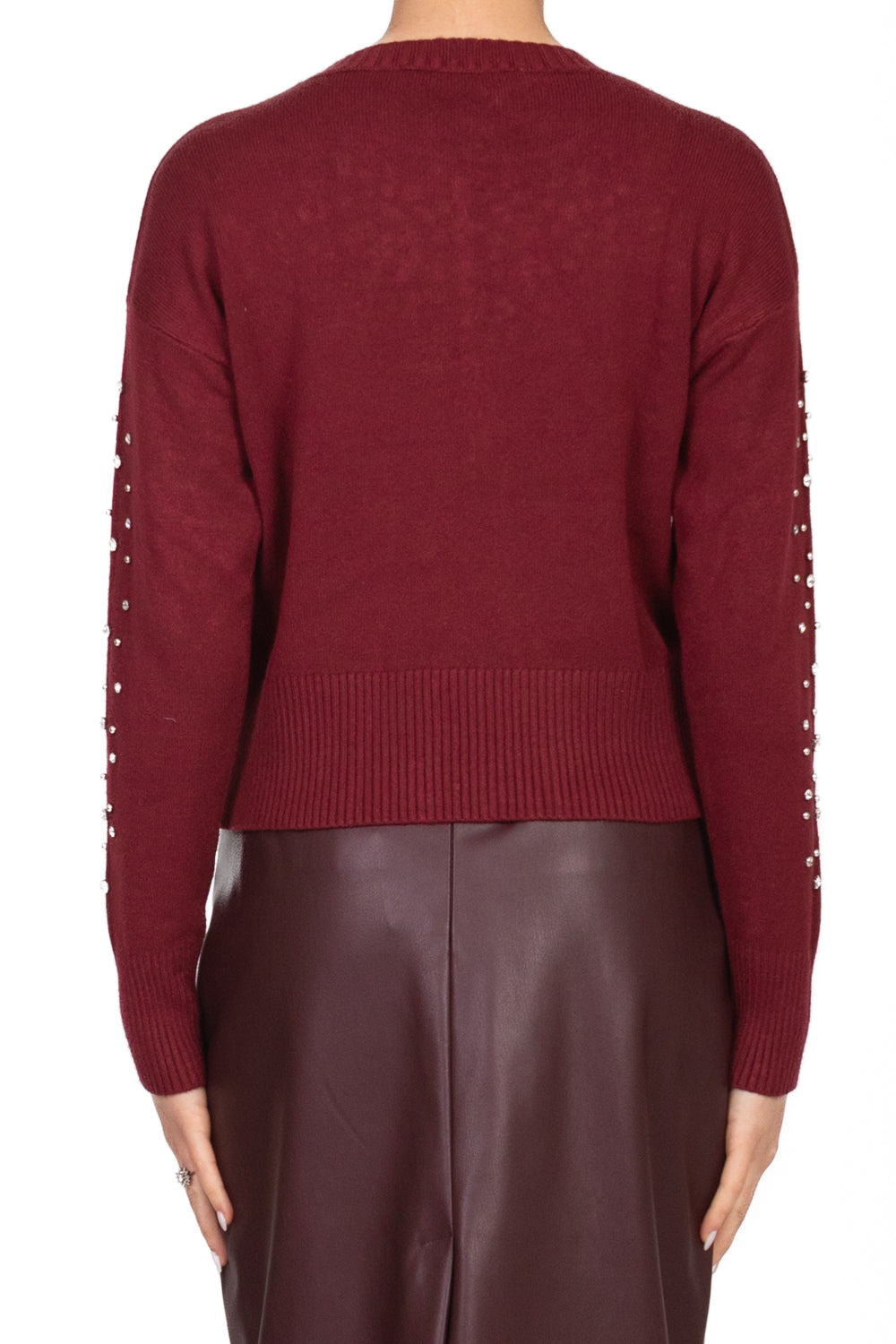 Have One - Maglia girocollo con applicazioni Art. MNC-P051