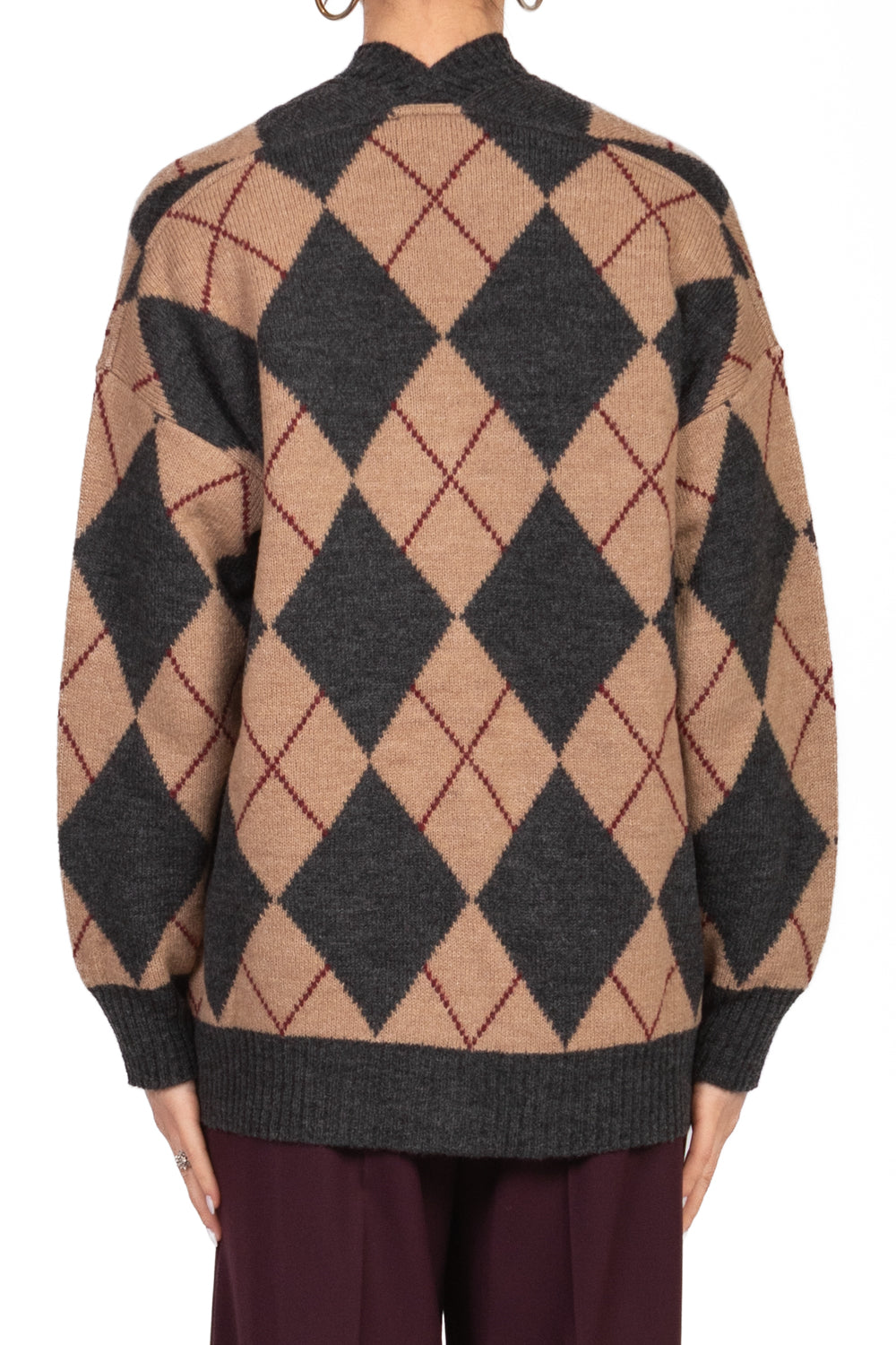 Vicolo  - Cardigan con rombi Art. 77290F