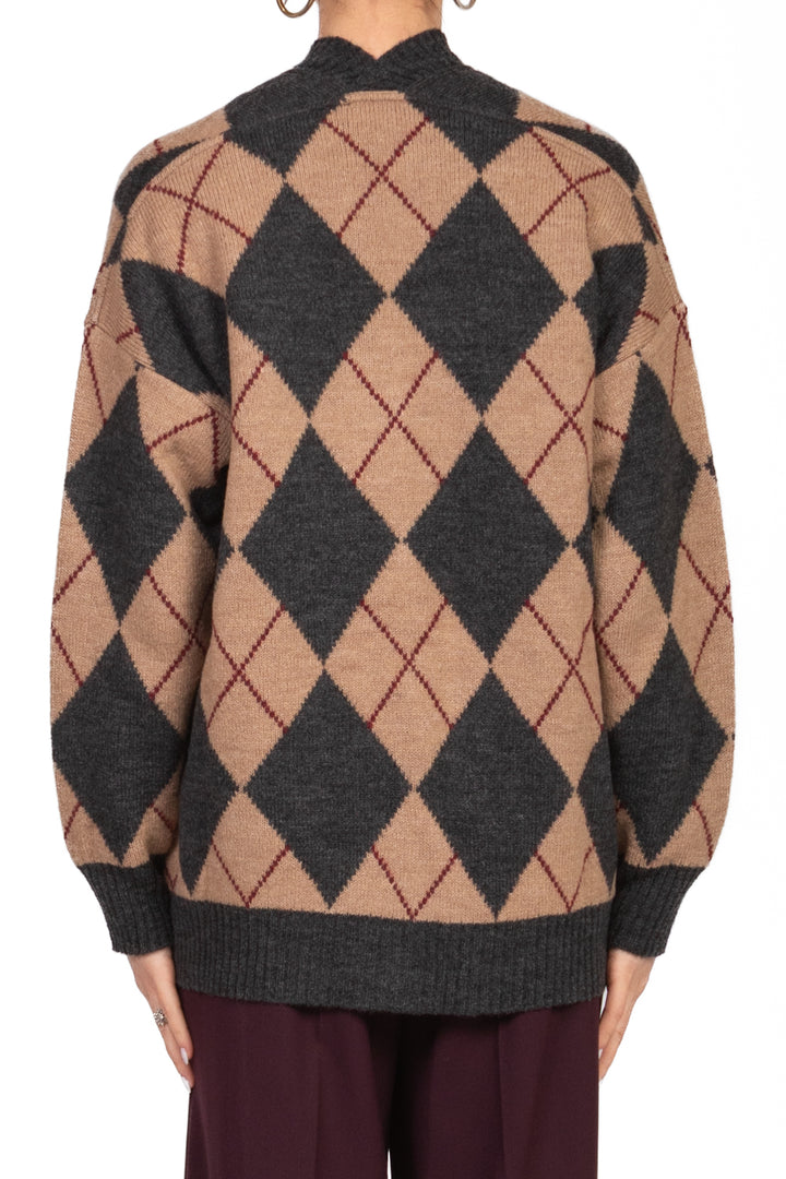 Vicolo  - Cardigan con rombi Art. 77290F