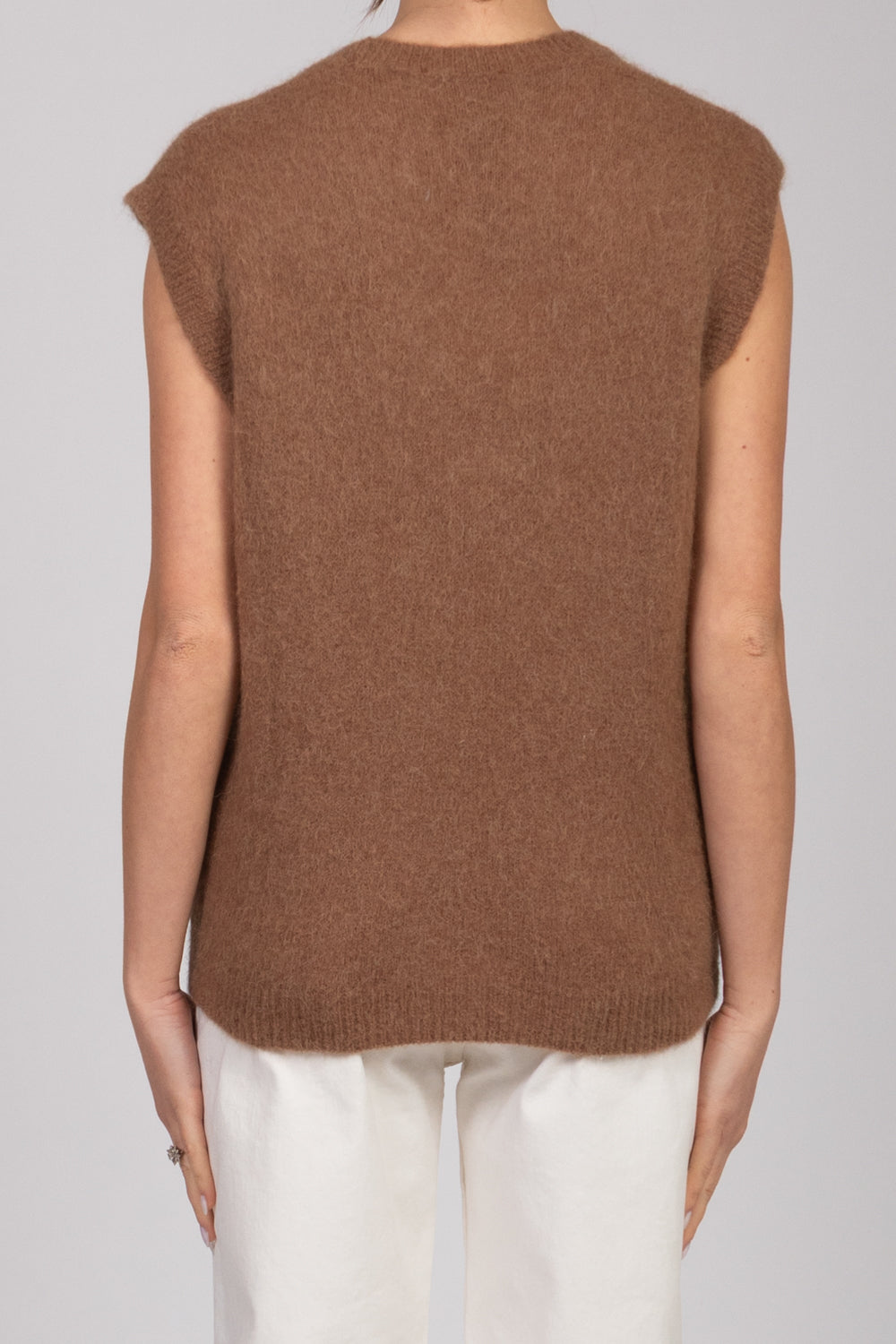 Vicolo - Gilet mohair applicazioni Art. 55049F