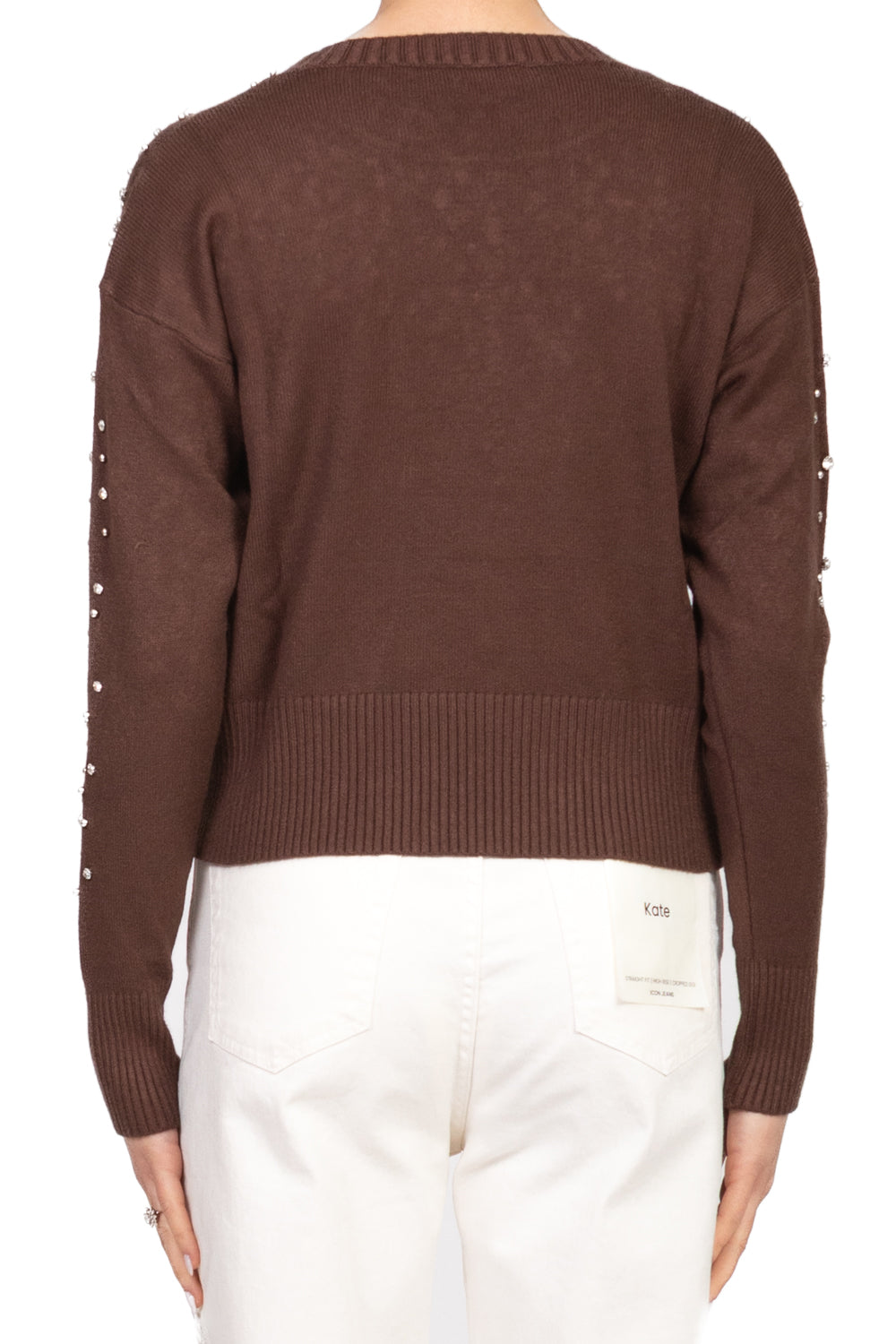 Have One - Maglia girocollo con applicazioni Art. MNC-P051