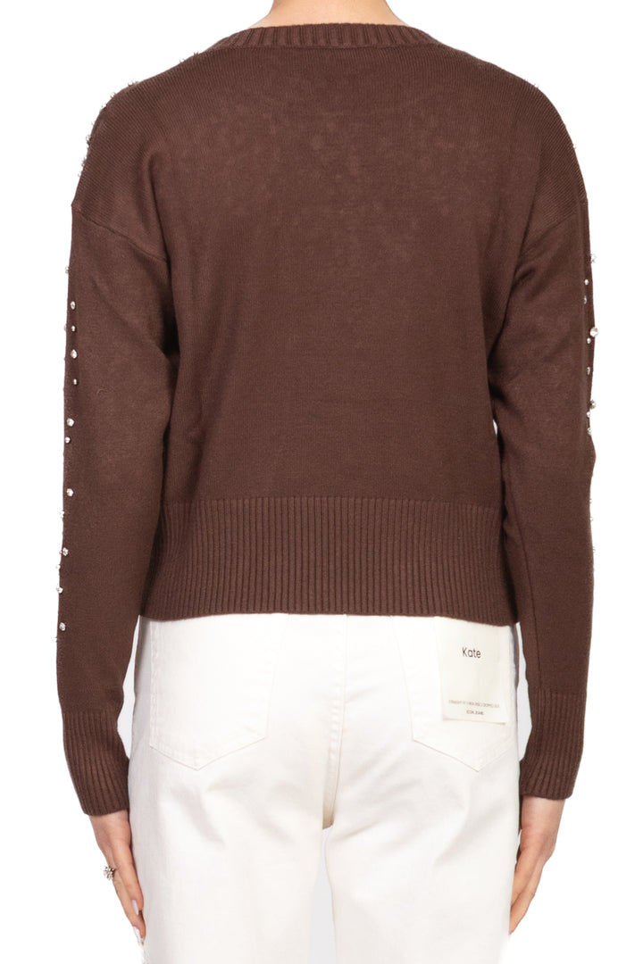 Have One - Maglia girocollo con applicazioni Art. MNC-P051