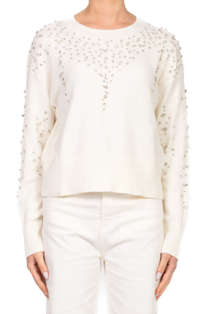 Have One - Maglia girocollo con applicazioni Art. MNC-P051