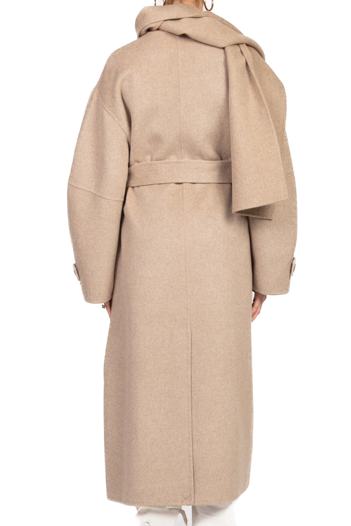 Have One - Cappotto hand made cintura con scialle Art. KHB-P002