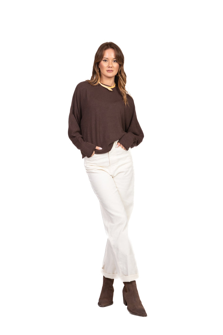 Vicolo - Maglia crop girocollo Art. 44015F