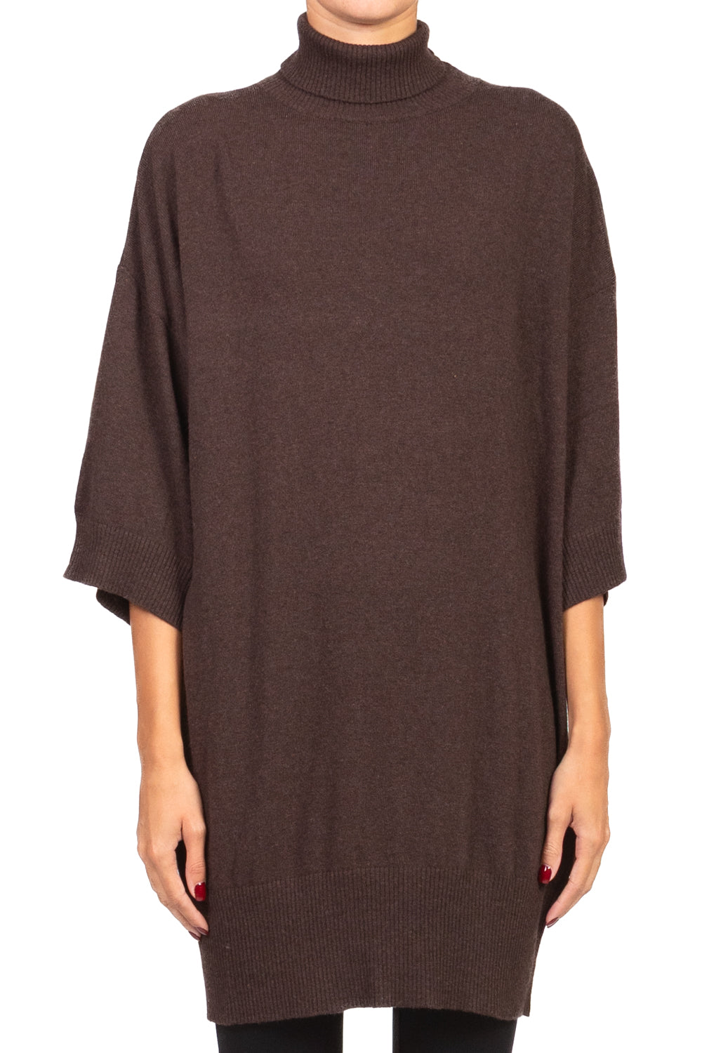 Vicolo - Maglia lunga a lupetto Art. 22082F