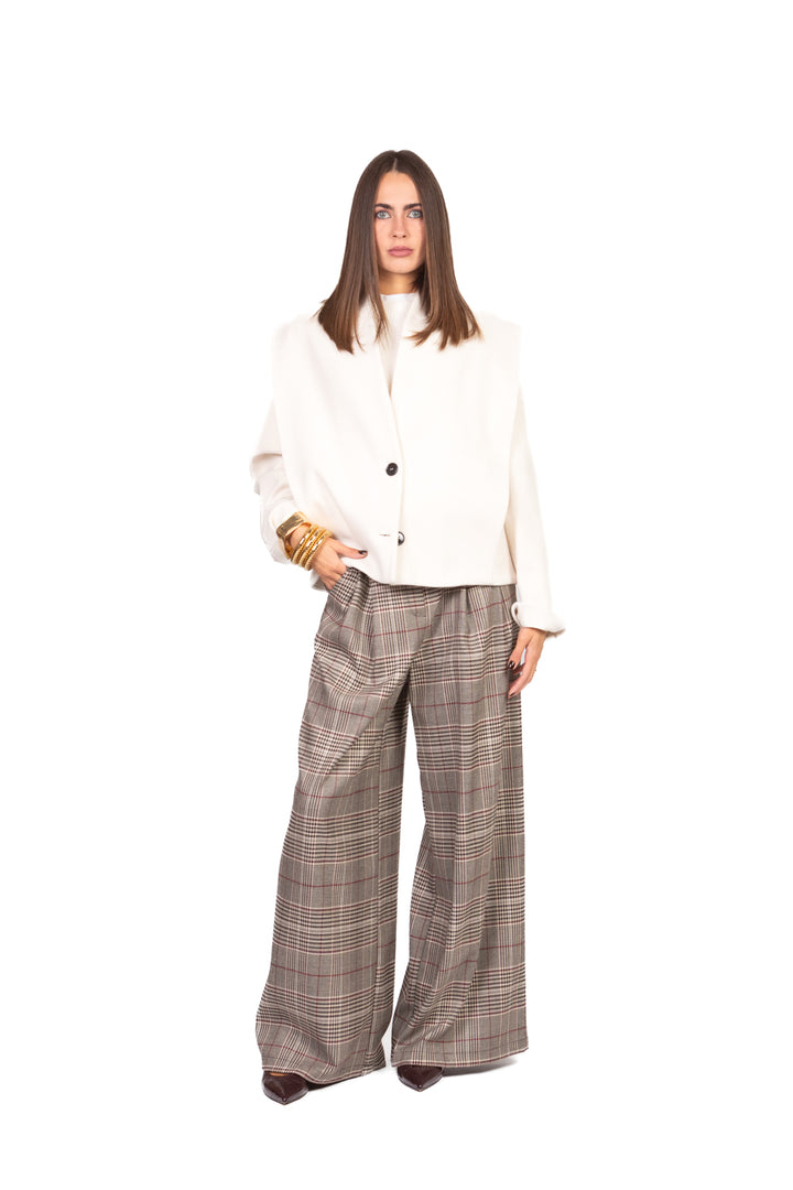 Dixie - Giacca cappotto con spalline Art. K845Y021