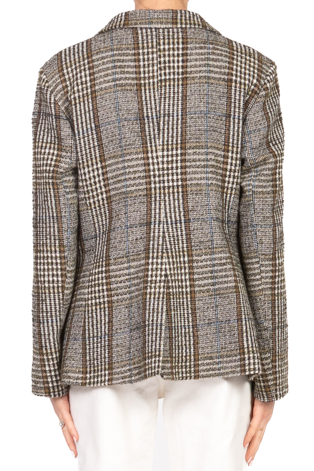 Tensione in - Giacca check con spille Art. 26B1272