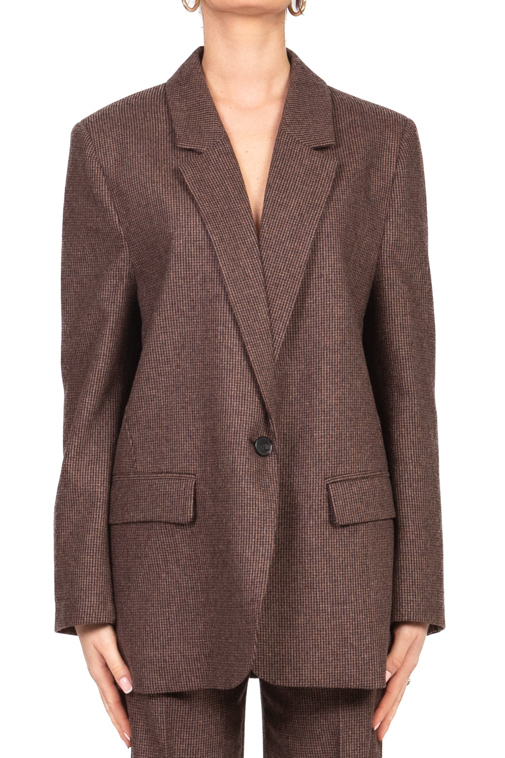 Vicolo - Giacca pied de poule over Art. TF1884