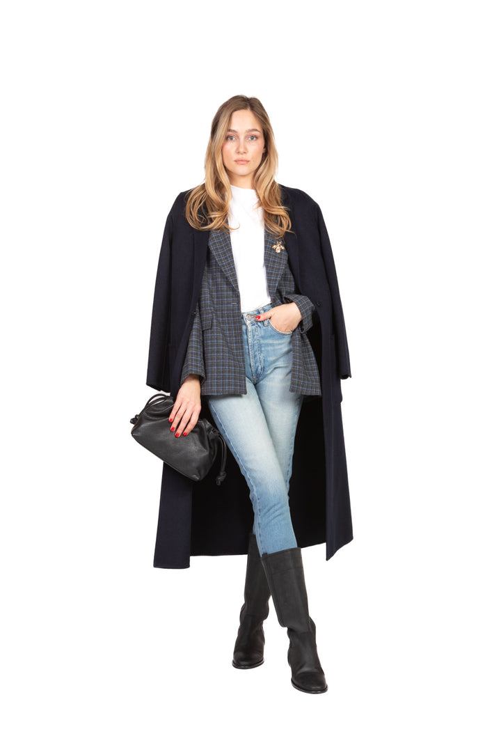 Vicolo - Giacca quadretti con spille Art. TF1921