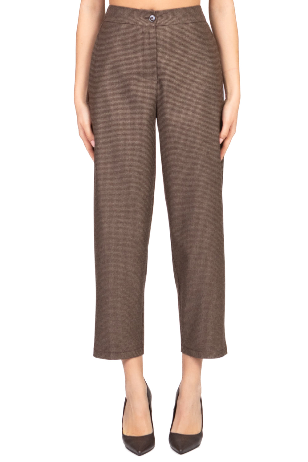 Vicolo - Pantalone carrot pied de poule Art. TF1953