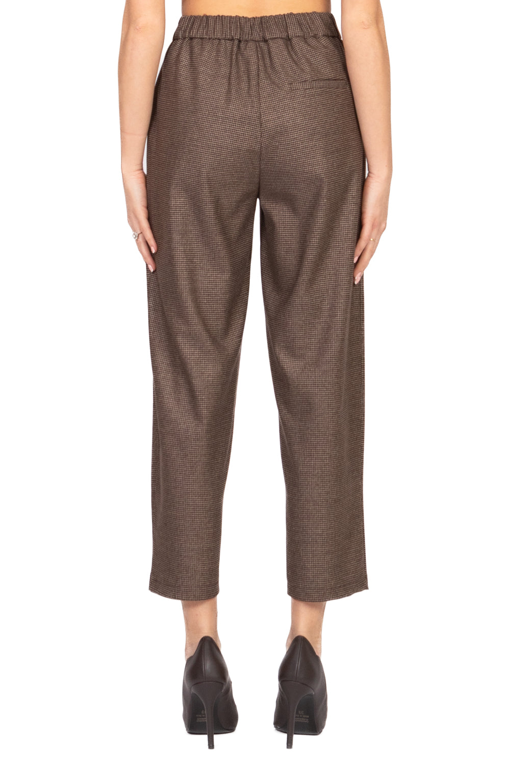 Vicolo - Pantalone carrot pied de poule Art. TF1953