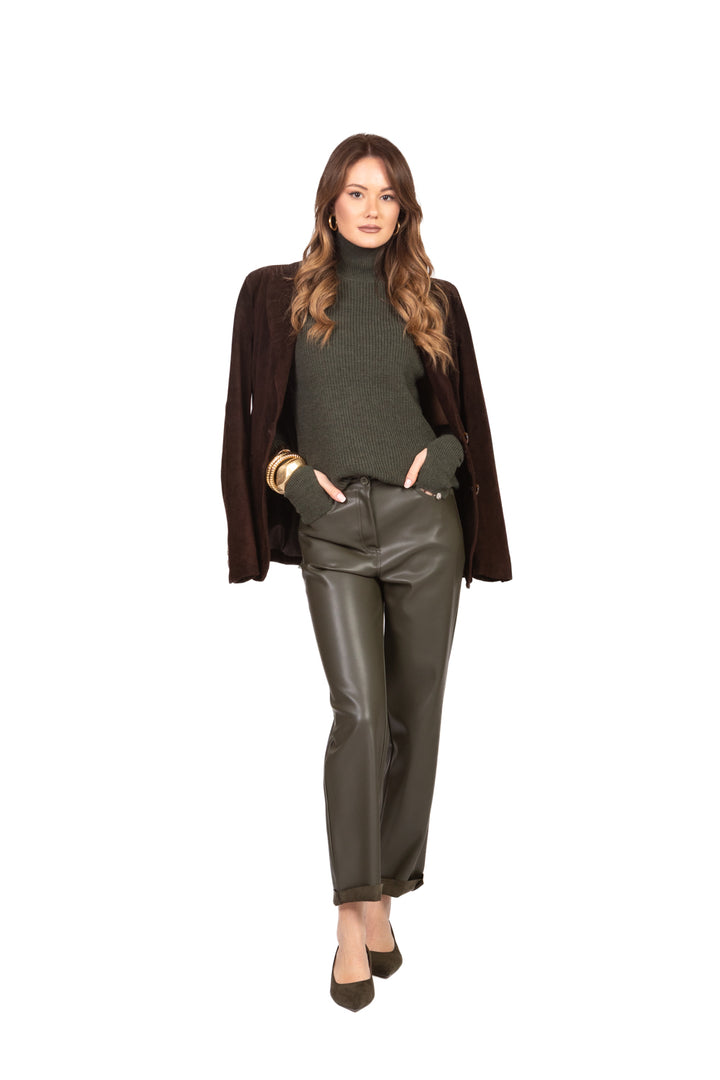 Kontatto - Gilet collo alto con manicotti Art. 3M1087NI