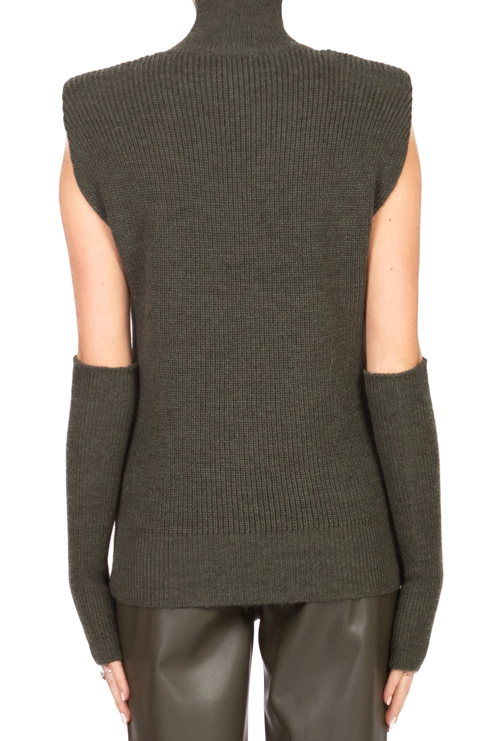 Kontatto - Gilet collo alto con manicotti Art. 3M1087NI