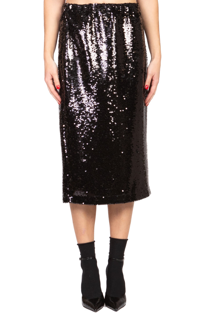 Tensione In - Gonna midi con paillettes Art. W25GA21