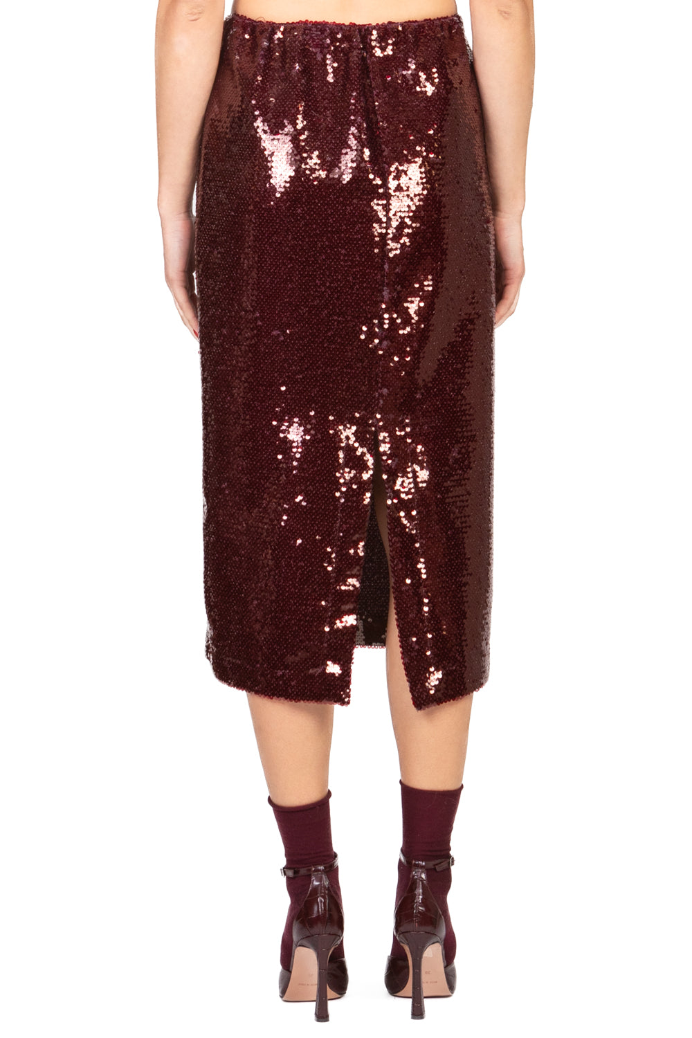 Tensione In - Gonna midi con paillettes Art. W25GA21