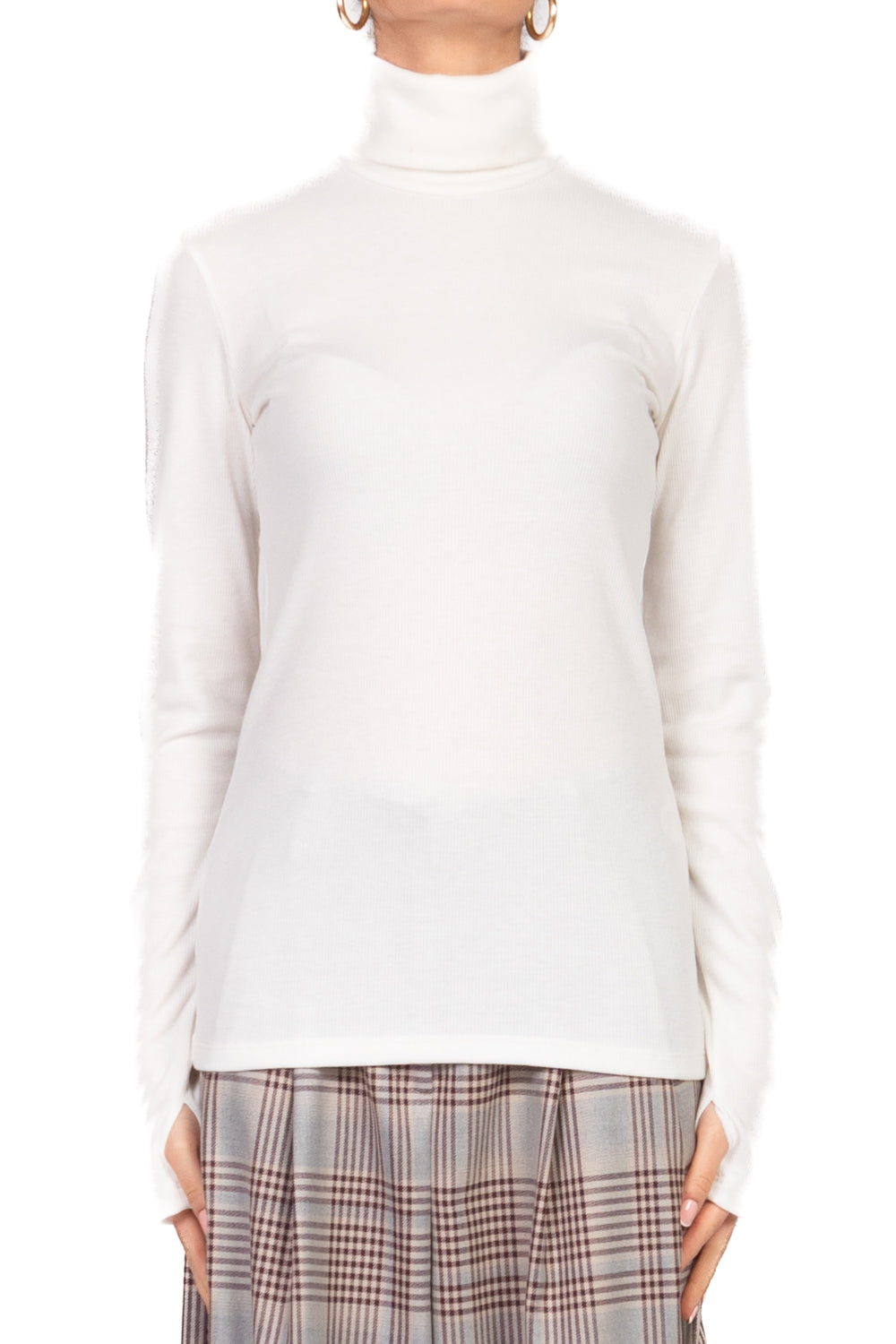 Vicolo - Maglia costine collo alto Art. UF0206