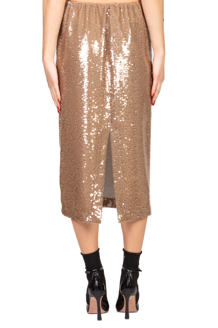 Tensione In - Gonna midi con paillettes Art. W25GA21