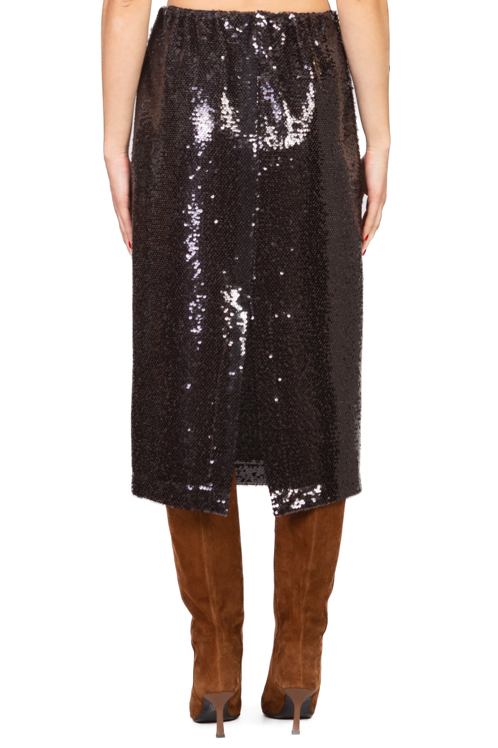 Tensione In - Gonna midi con paillettes Art. W25GA21