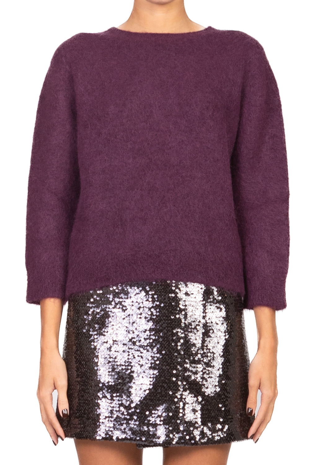 Kontatto - Maglia mohair manica 3/4 Art. 3M0870C