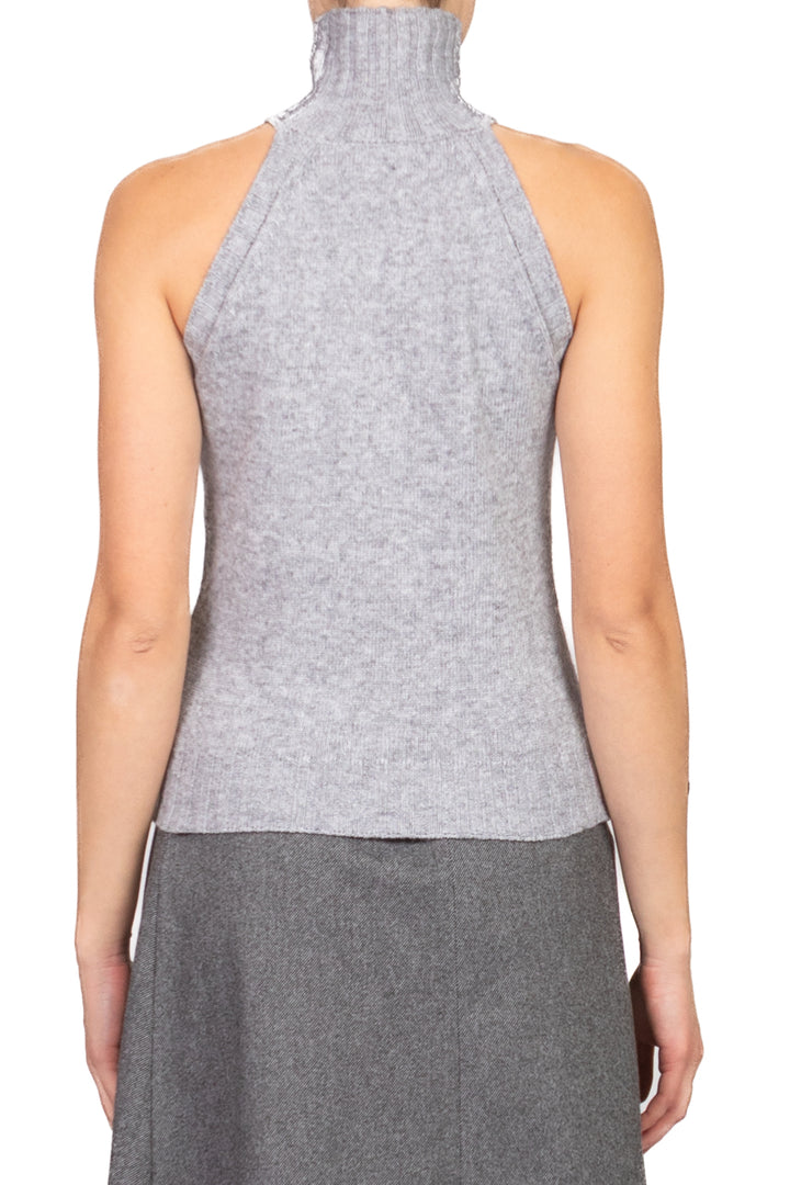 Vicolo - Maglia scollo americano collo alto Art. 77103F