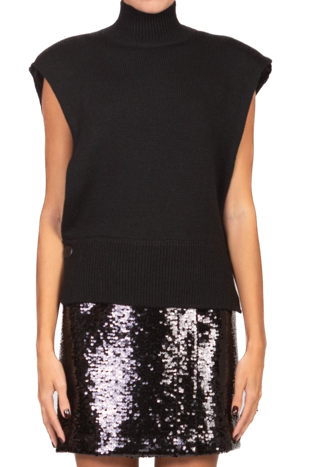 Tensione In - Gilet con manicotti e bottoni Art. 252PA9371