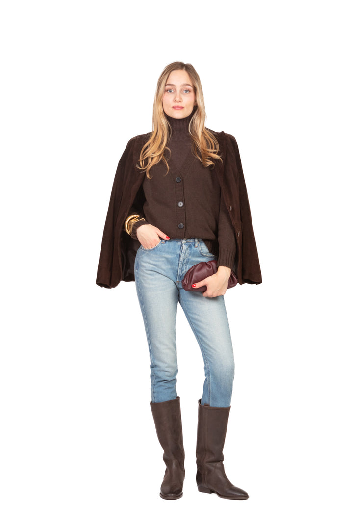 Vicolo - Maglia scollo americano collo alto Art. 77103F