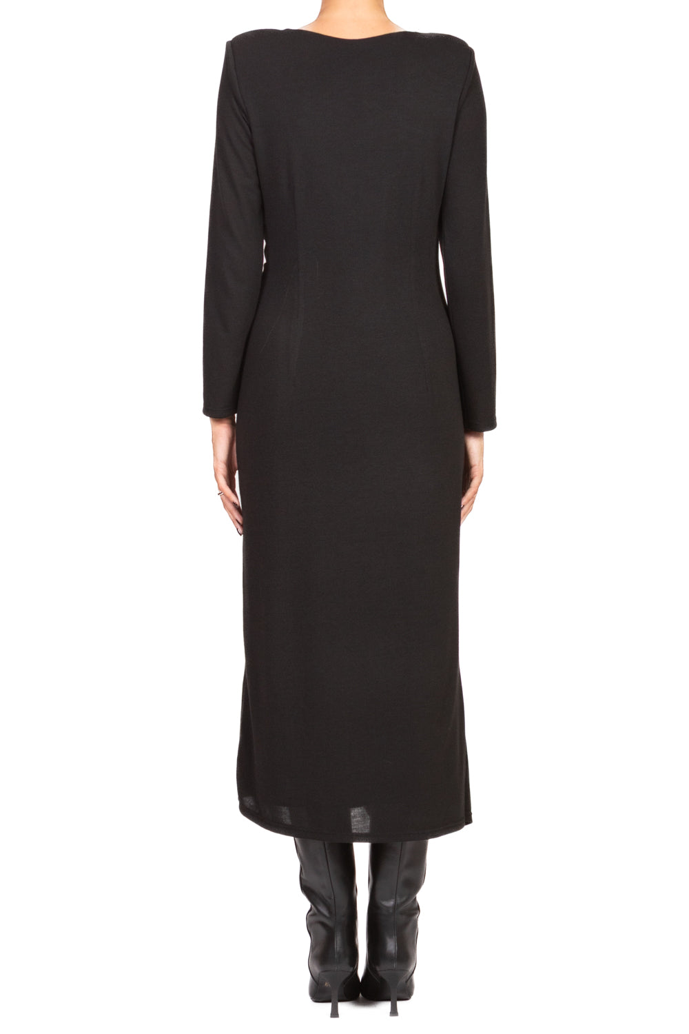 Tensione In - Abito in maglia con drappeggio Art. A10235AT