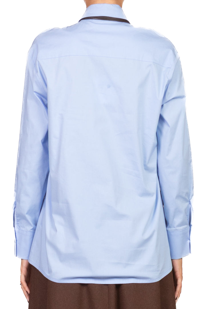 Tensione In - Camicia con cravatta ecopelle Art. 26C1335