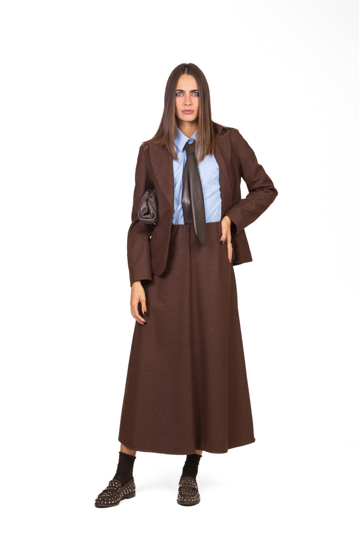 Tensione In - Camicia con cravatta ecopelle Art. 26C1335