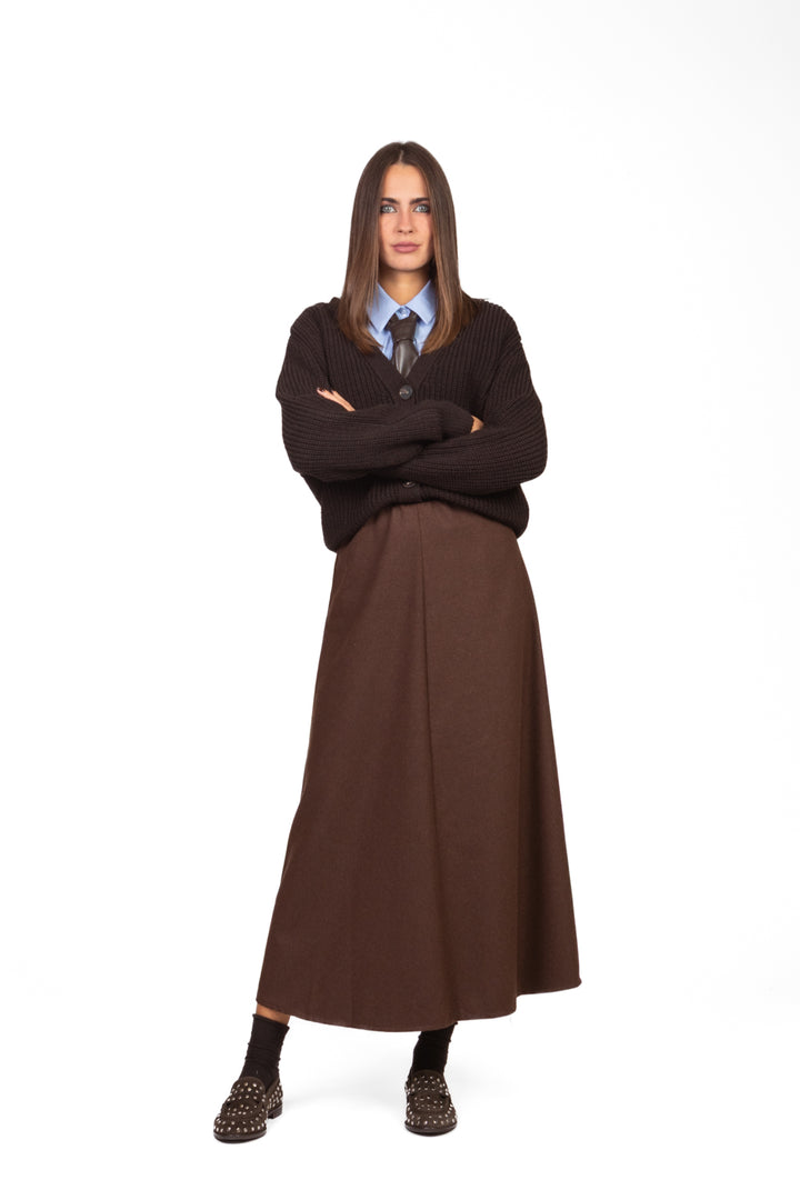 Tensione In - Cardigan a costine Art. D80942