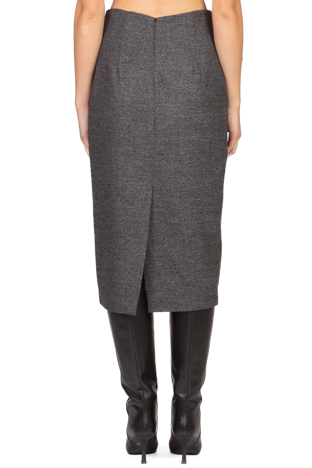 Tensione In - Gonna tubino puntinata Art. W25G885