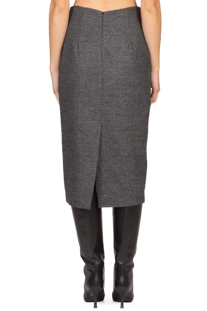 Tensione In - Gonna tubino puntinata Art. W25G885