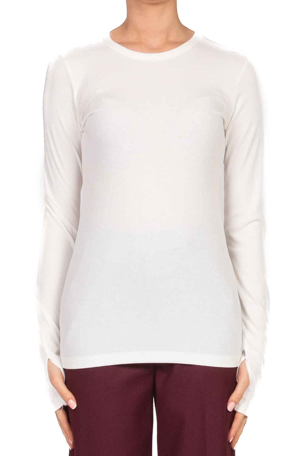 Vicolo - Maglia coste girocollo Art. 22200F