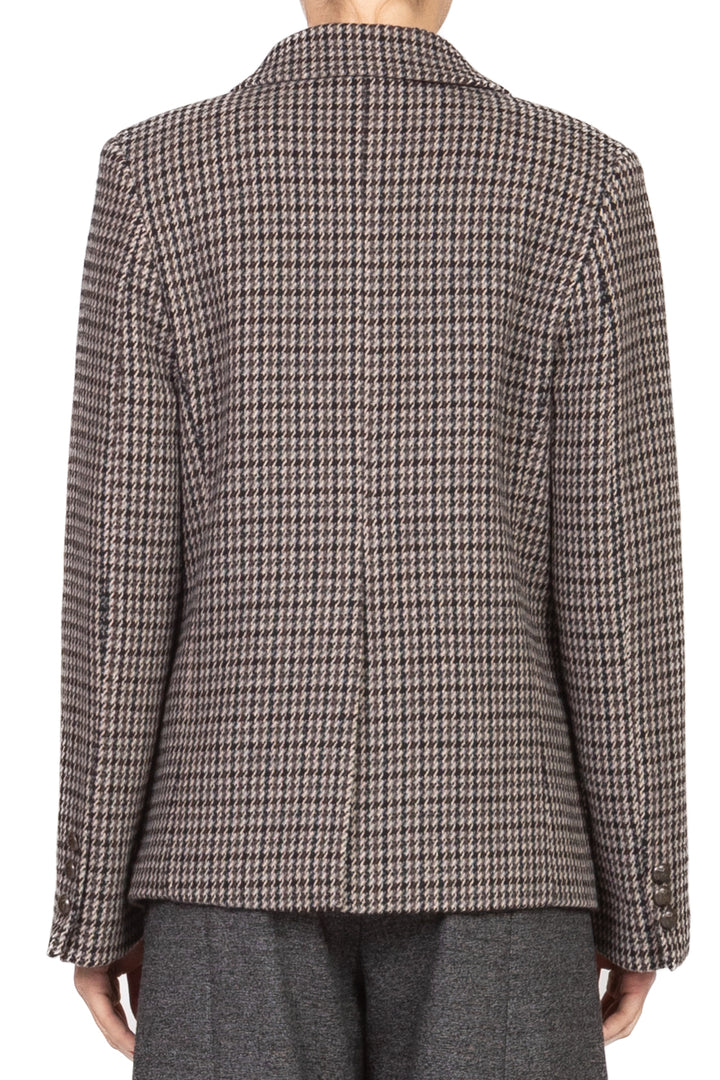 Tensione In - Giacca cappotto pied de poule Art. 37993