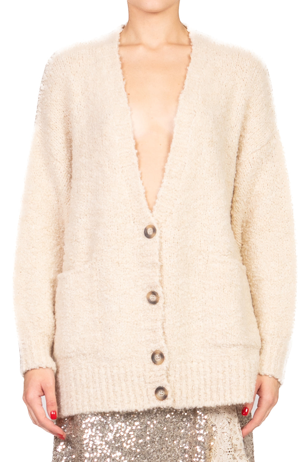 Tensione In - Cardigan in bouclè Art. D80768