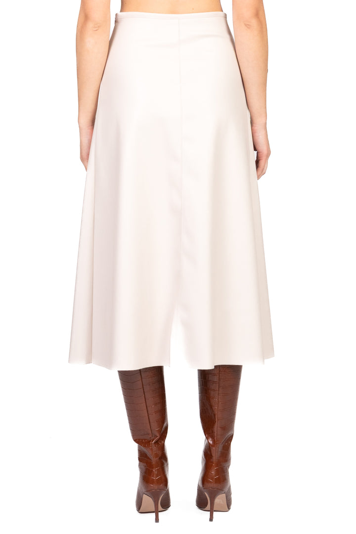 Tensione In - Gonna trapezio ecopelle Art. 122154-25