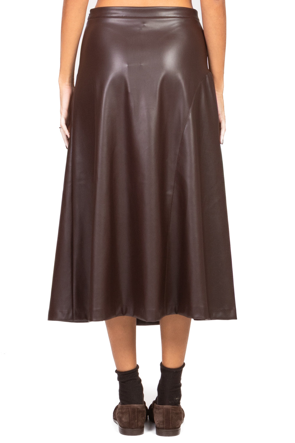 Tensione In - Gonna trapezio ecopelle Art. CQ1172