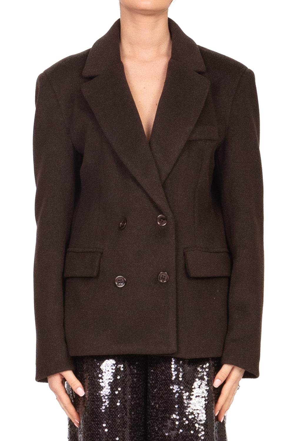 Tensione In - Giacca cappotto doppio petto Art. 26B1365