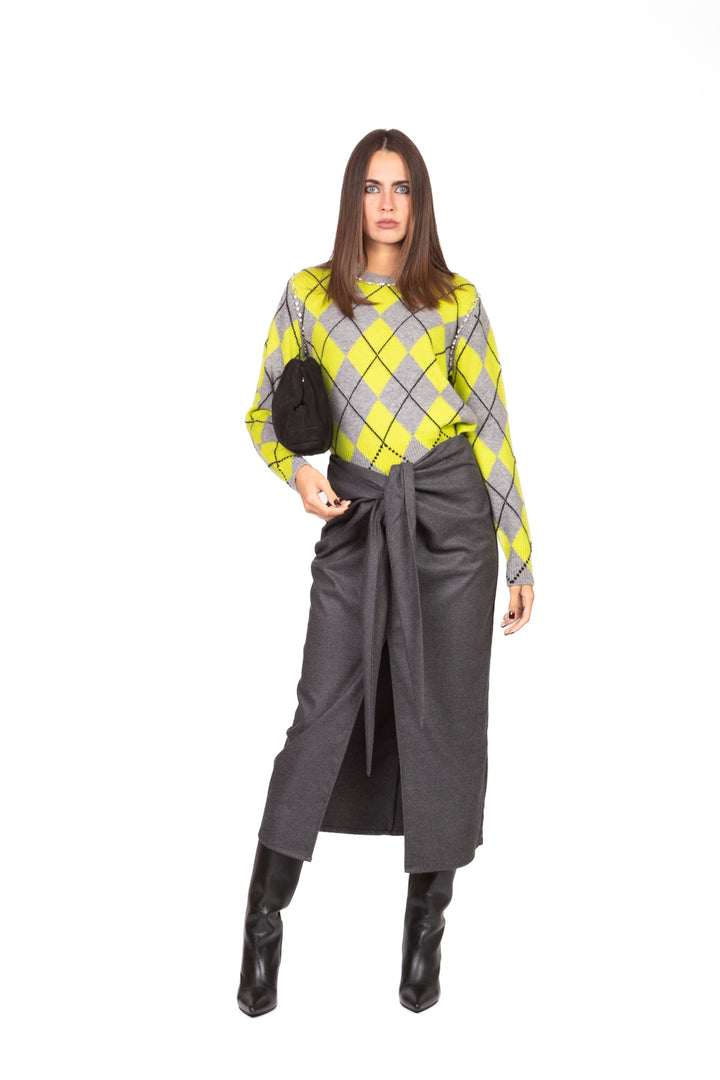 Vicolo - Maglia rombi profilo gioiello Art. 77057F