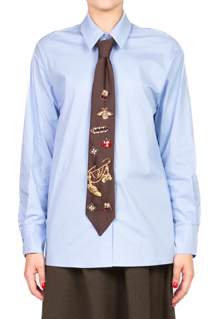 Tensione In - Camicia cravatta con spille Art. 26C1360