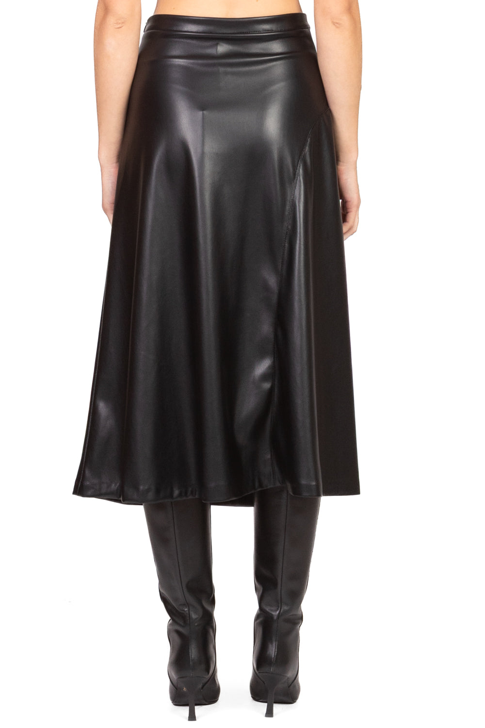 Tensione In - Gonna trapezio ecopelle Art. CQ1172