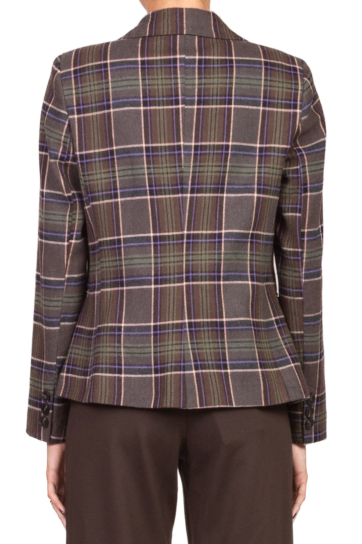 Tensione In - Giacca check con spille Art. 26B1374