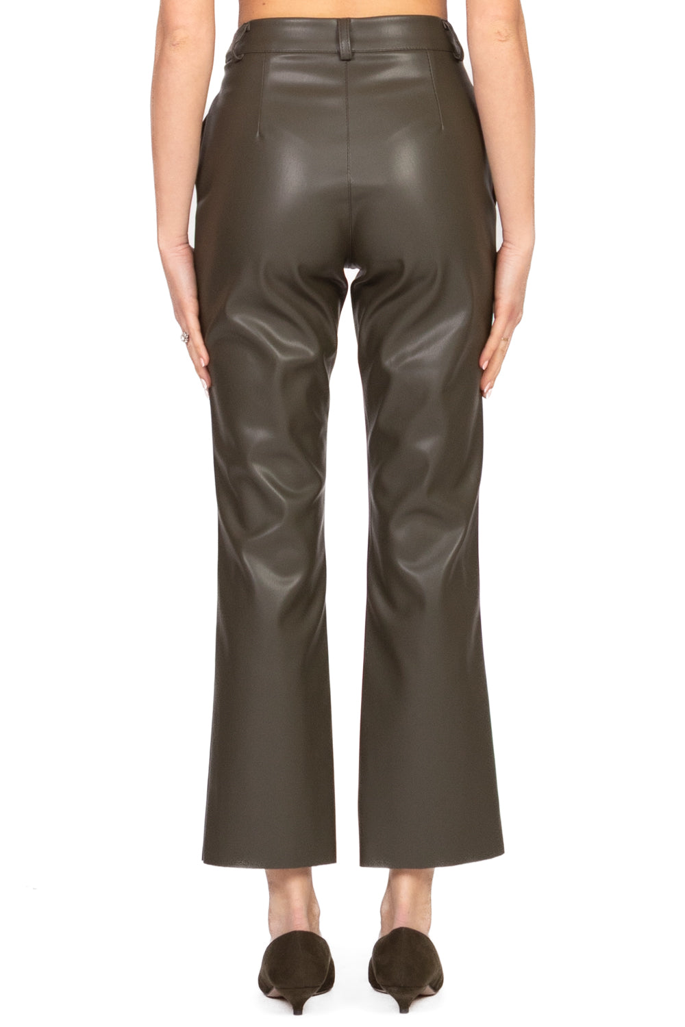 Tensione In - Pantalone trombetta ecopelle Art. 222128-25