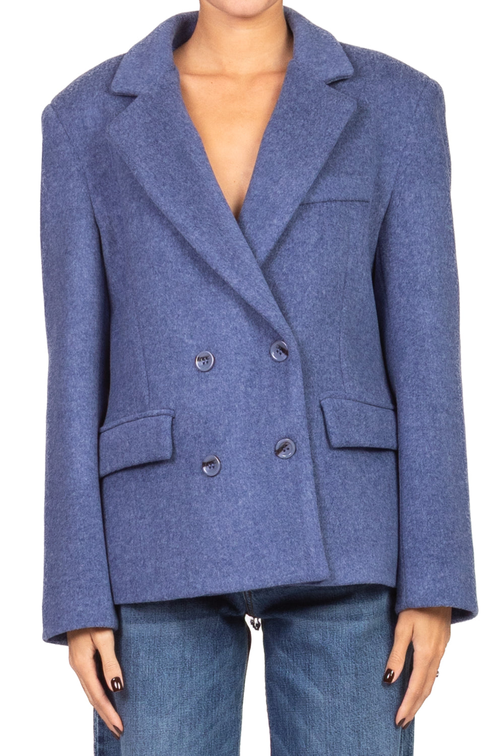 Tensione In - Giacca cappotto doppio petto Art. 26B1365