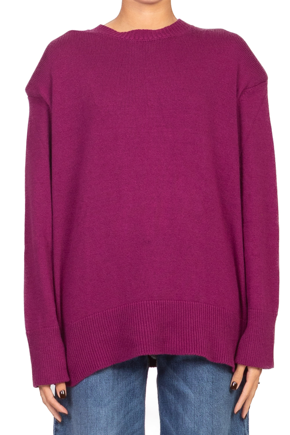 Tensione In - Maglia over con spalline Art. W5HMJ60A359