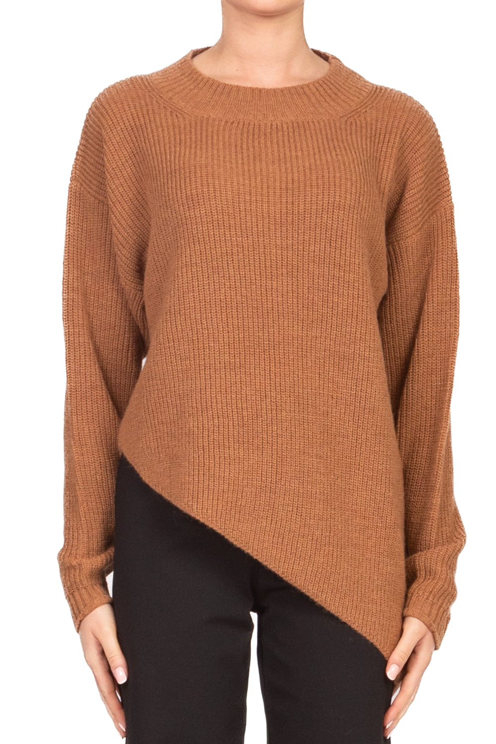 Kontatto - Maglia girocollo asimmetrica Art. 3M1086NI