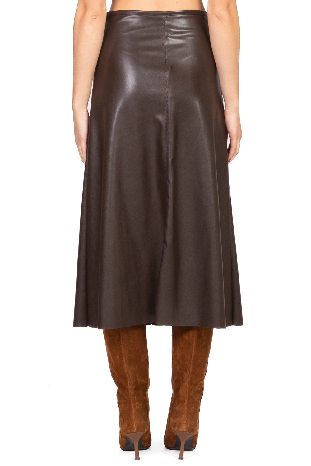 Tensione In - Gonna trapezio ecopelle Art. 122154-25