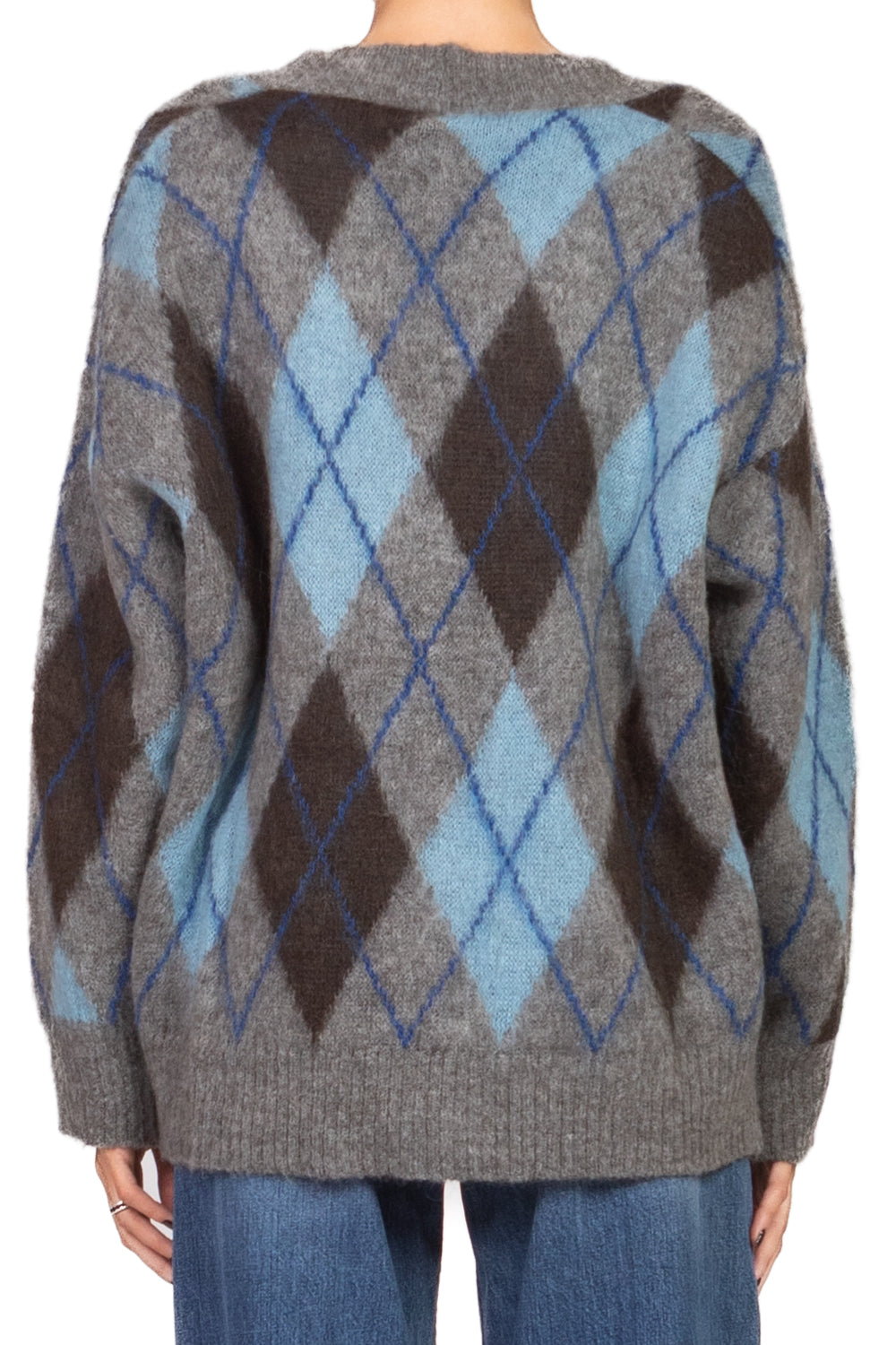 Tensione In - Cardigan con rombi Art. D80999