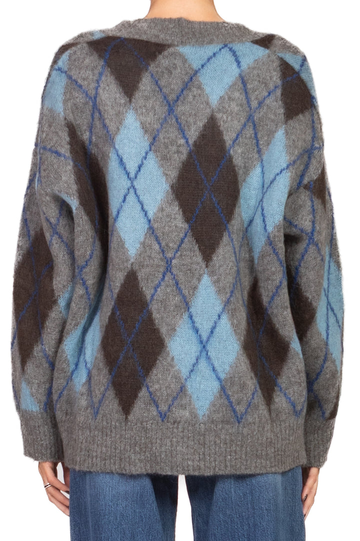 Tensione In - Cardigan con rombi Art. D80999